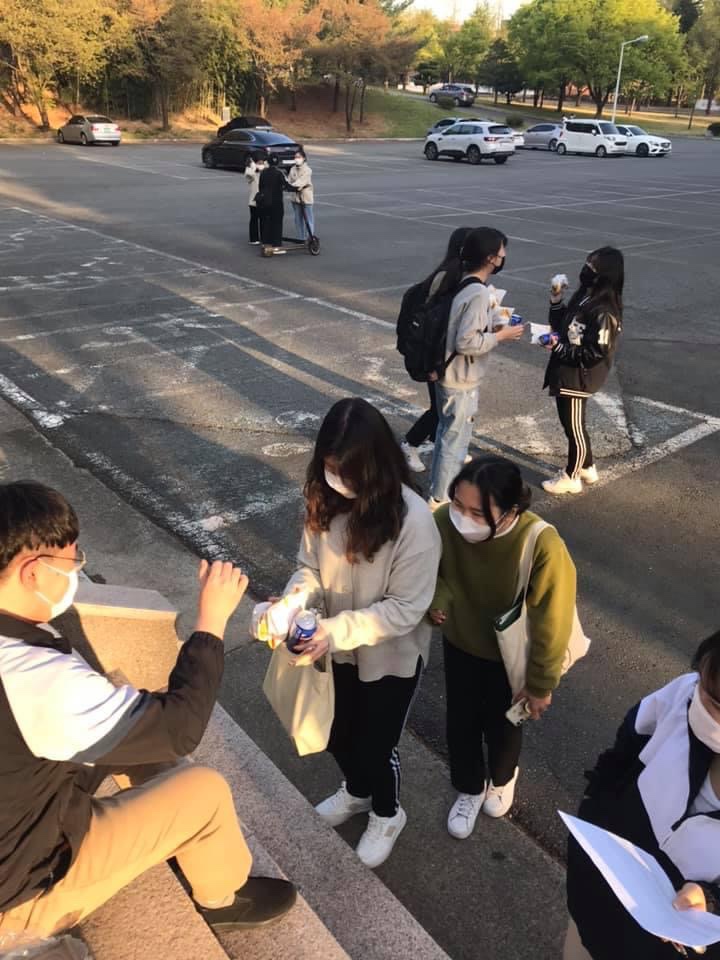 2021학년도 1학기 중간고사 야식행사