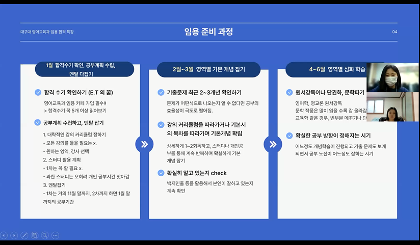 2022. 03. 31. 동문초청 임용특강
